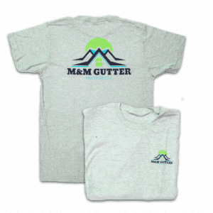 Mm Gutters Lexington Ky Merchandise Light Gray Shirt